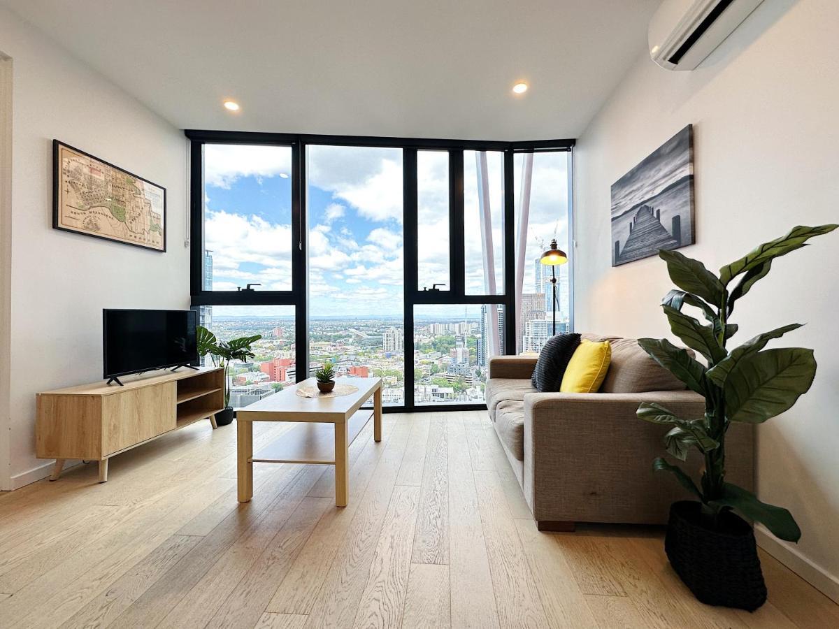 Beautiful Skyview Cbd Highrise 3Beds With Carpark Available Lejlighed Melbourne Eksteriør billede