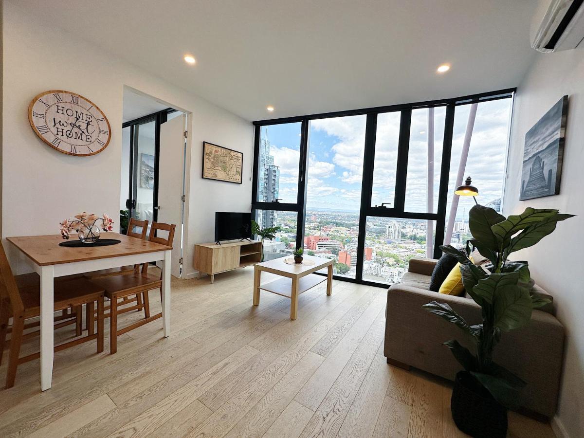 Beautiful Skyview Cbd Highrise 3Beds With Carpark Available Lejlighed Melbourne Eksteriør billede