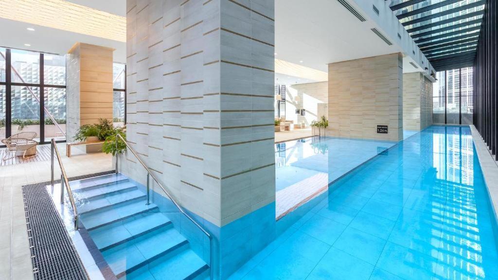Beautiful Skyview Cbd Highrise 3Beds With Carpark Available Lejlighed Melbourne Eksteriør billede